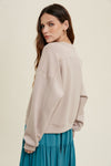 Scuba relaxed crop sweatshirt Sweatshirt Wishlist