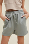 Scuba shorts with drawstring, elastic waistband, pockets and sideslits Shorts Wishlist   
