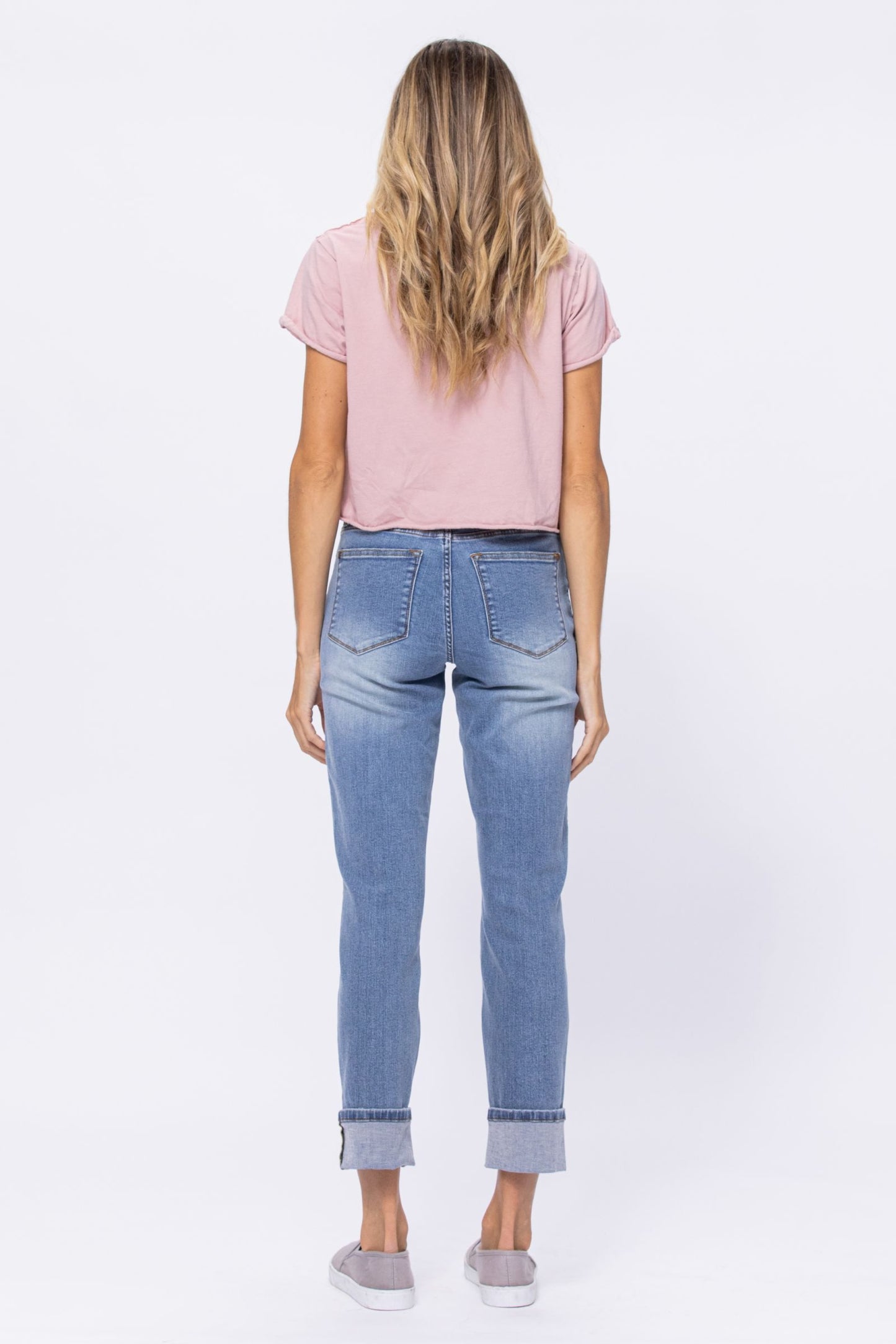 Judy Blue High waist vintage wash boyfriend jeans Jeans Judy Blue