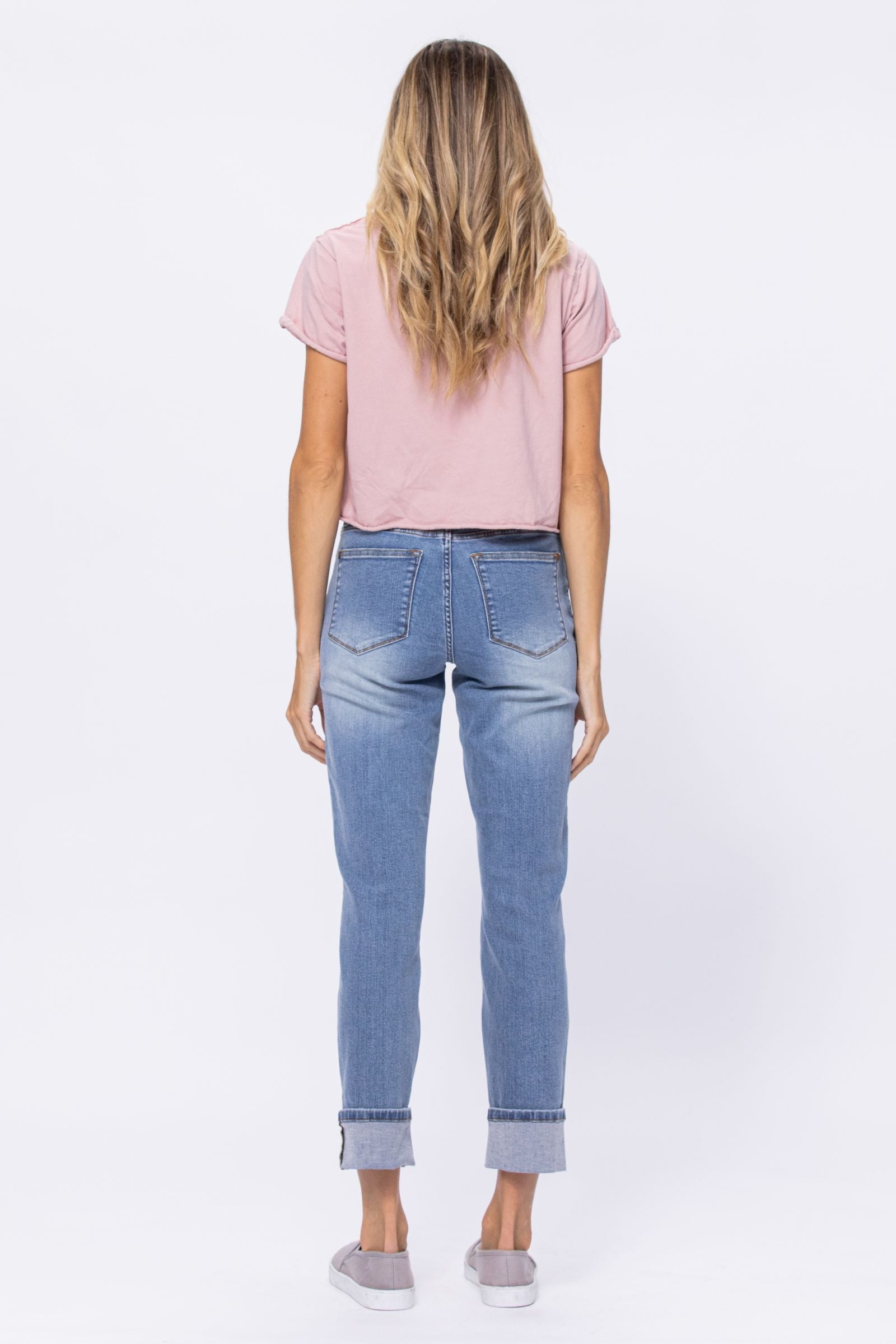 Judy Blue High waist vintage wash boyfriend jeans Jeans Judy Blue