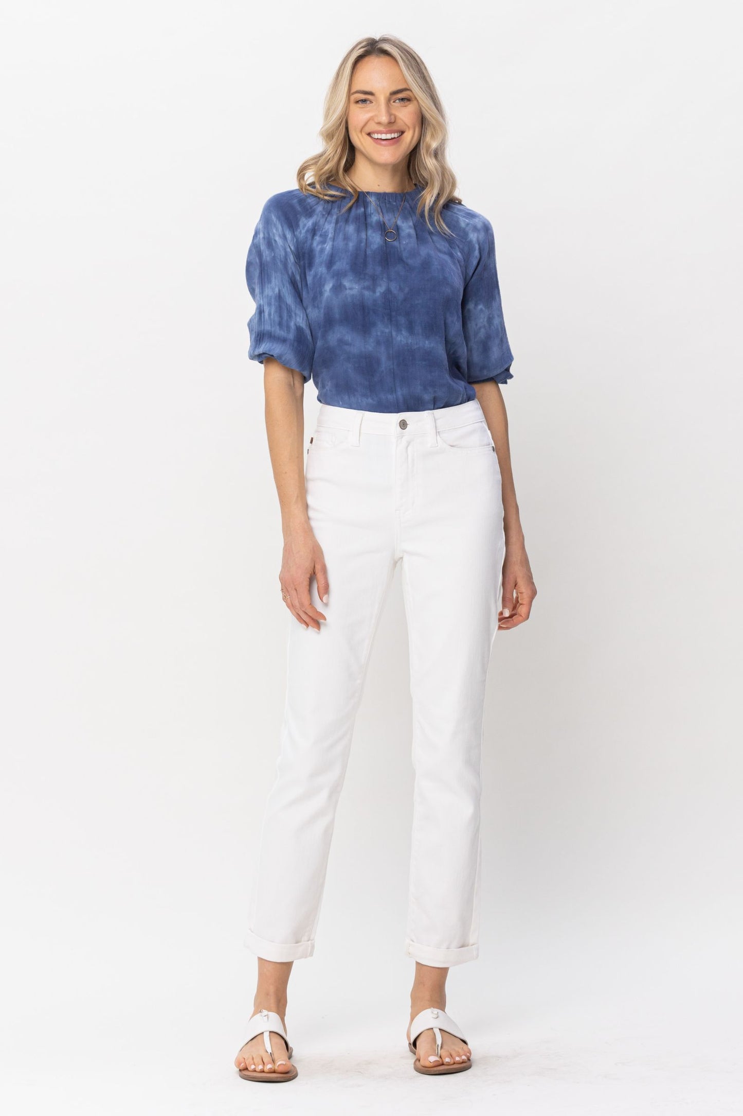 Judy Blue high waist double cuff boyfriend jeans Jeans Judy Blue