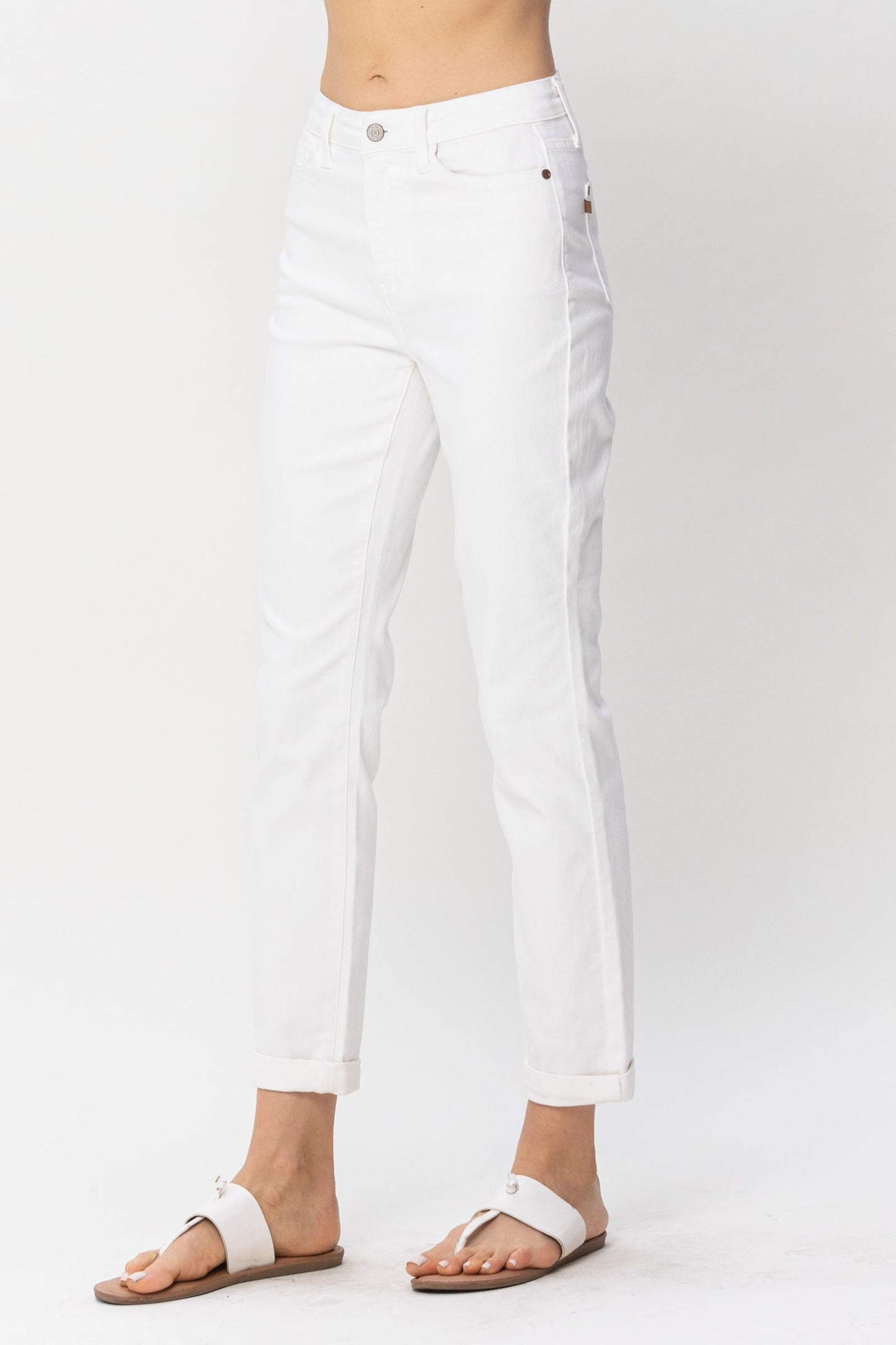 Judy Blue high waist double cuff boyfriend jeans Jeans Judy Blue