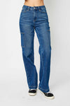 Judy Blue High waist cargo wide leg jeans Jeans Judy Blue