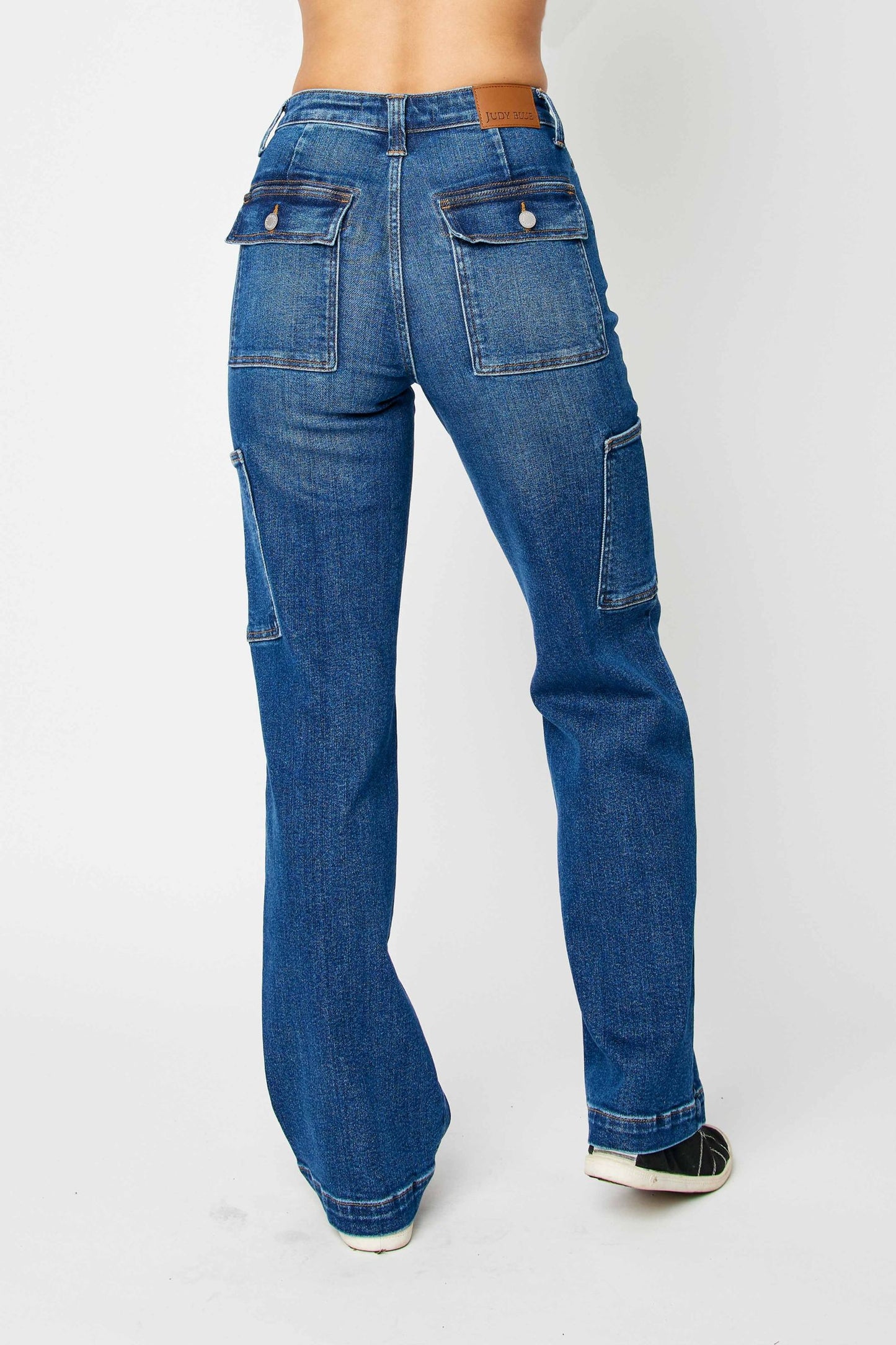 Judy Blue High waist cargo wide leg jeans Jeans Judy Blue