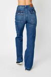 Judy Blue High waist cargo wide leg jeans Jeans Judy Blue