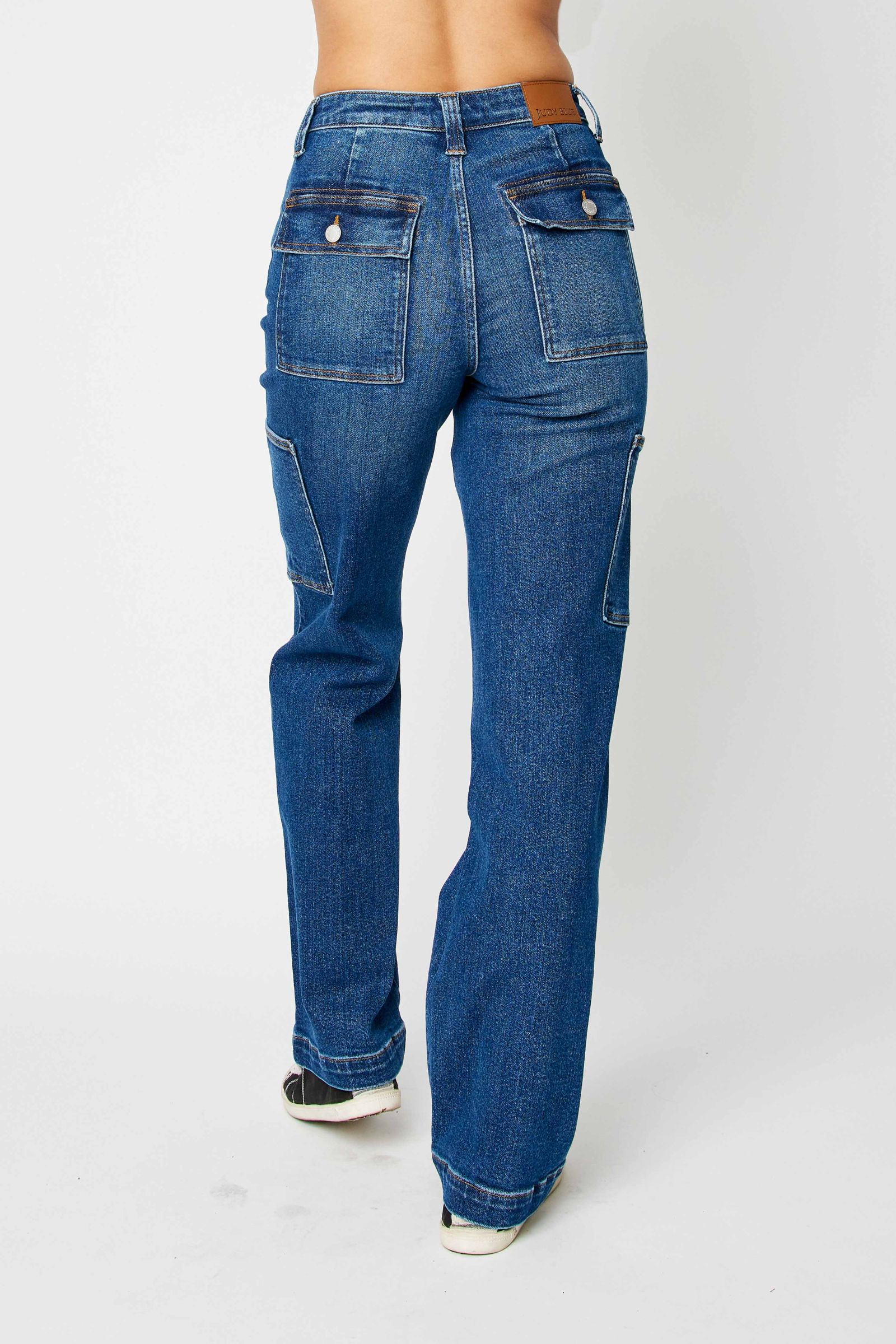 Judy Blue High waist cargo wide leg jeans Jeans Judy Blue