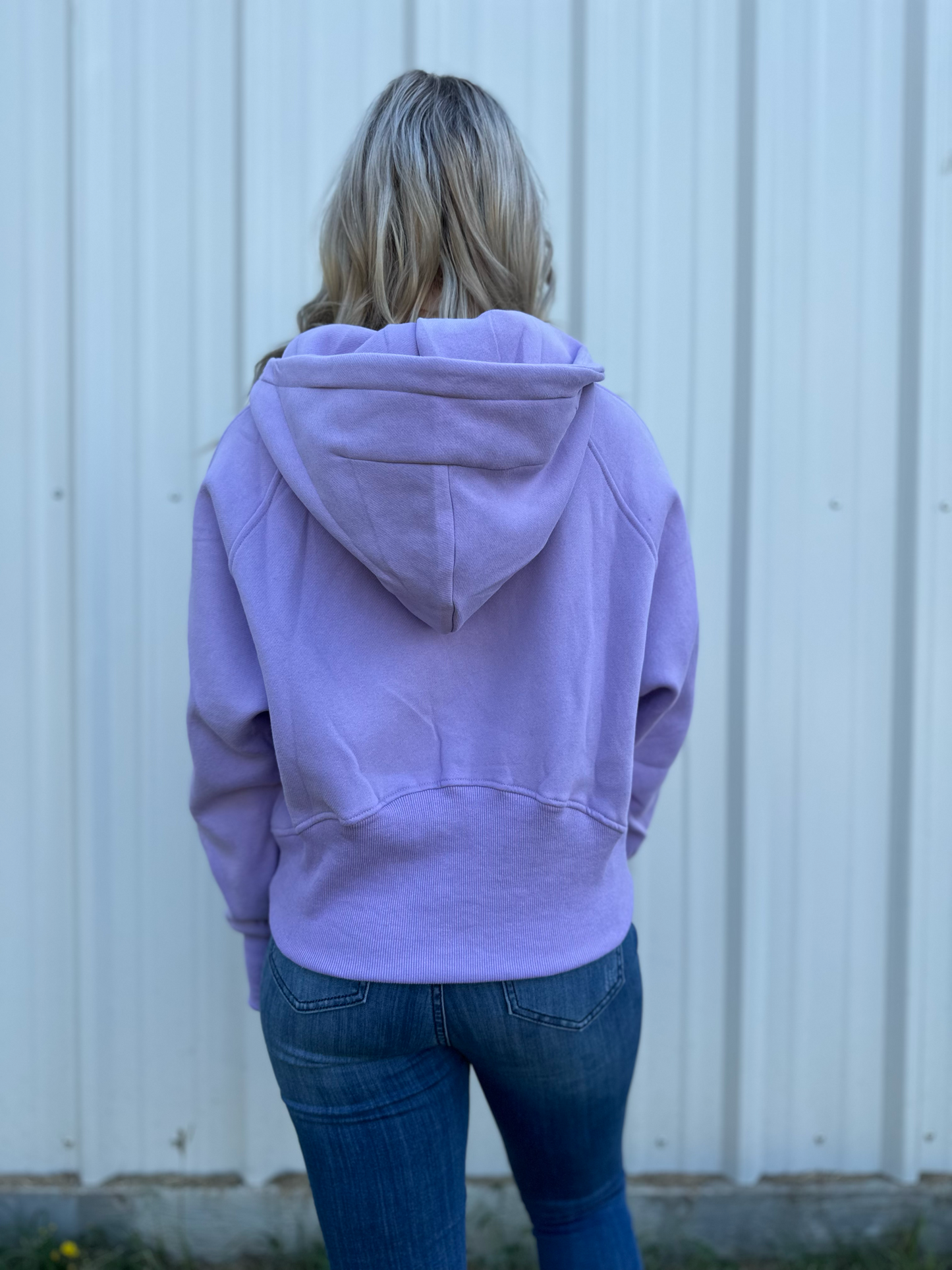 Jess Lea Kenna Hooded Quarter Zip Pullover Hoodie Hoodie Jess Lea   