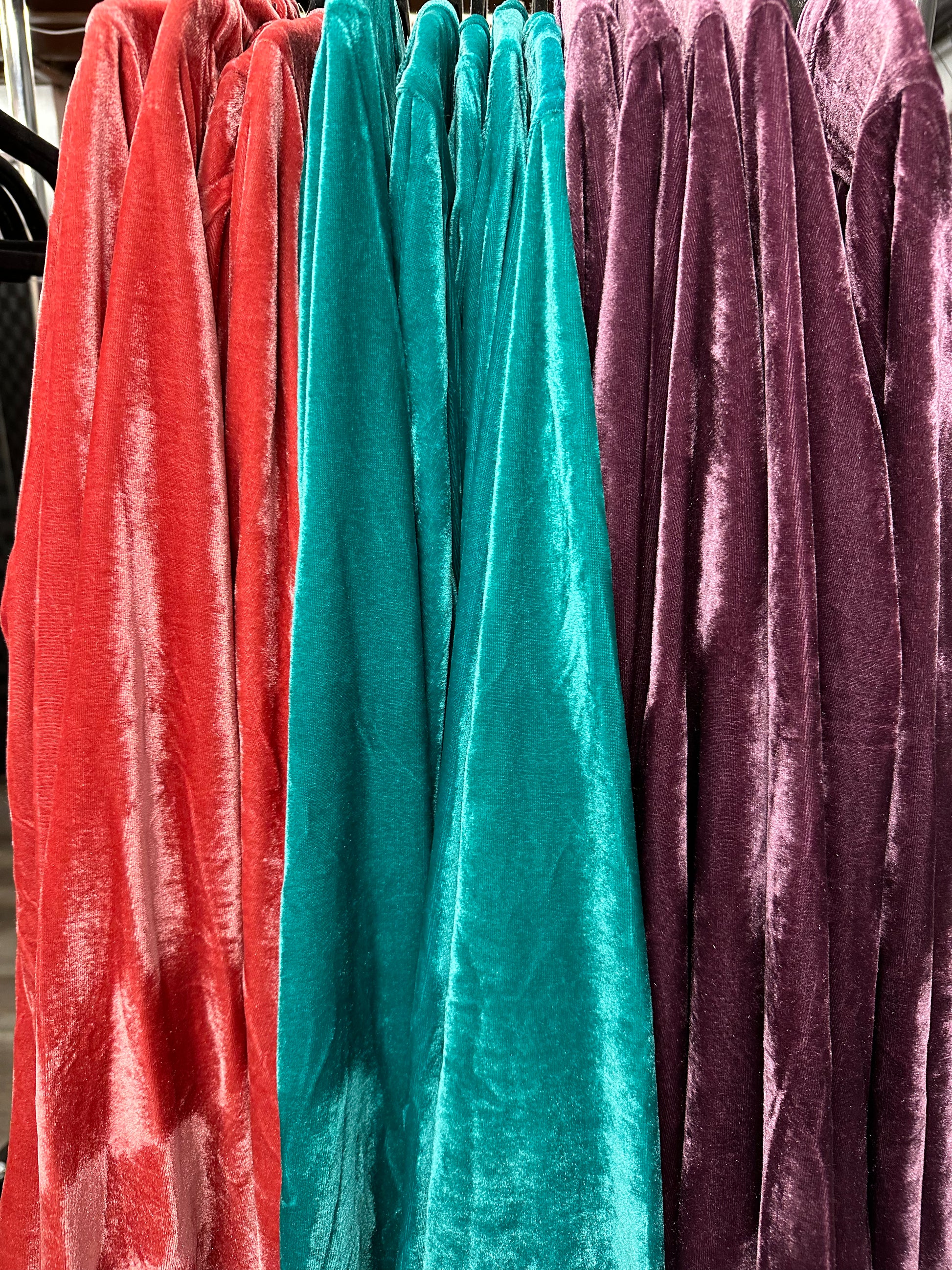 Loose fit soft velvet tunic dress with pockets  Ivy and Pearl Boutique