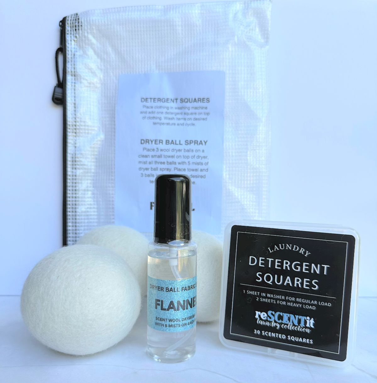 reSCENTit Laundry Bundle - Complete Natural Laundry Care System