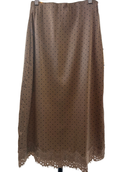 Polka dot skirt