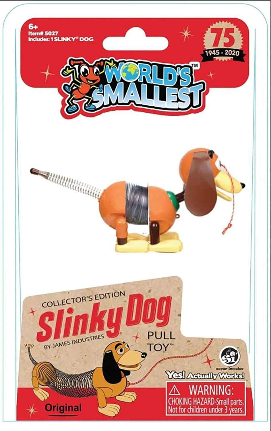 World's Smallest Slinky Dog - working mini slinky dog toy Gifts Ivy and Pearl Boutique   