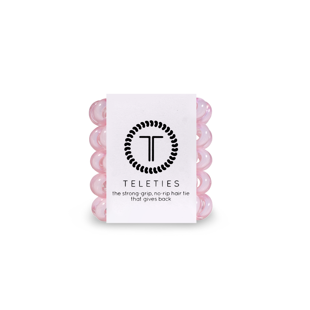 Teleties hair ties (double as a bracelet) Hair Accessories Teleties Tiny Rose Water Pink