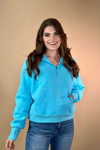 Jess Lea Kenna Hooded Quarter Zip Pullover Hoodie Hoodie Jess Lea