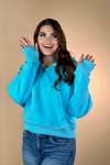 Jess Lea Kenna Hooded Quarter Zip Pullover Hoodie Hoodie Jess Lea