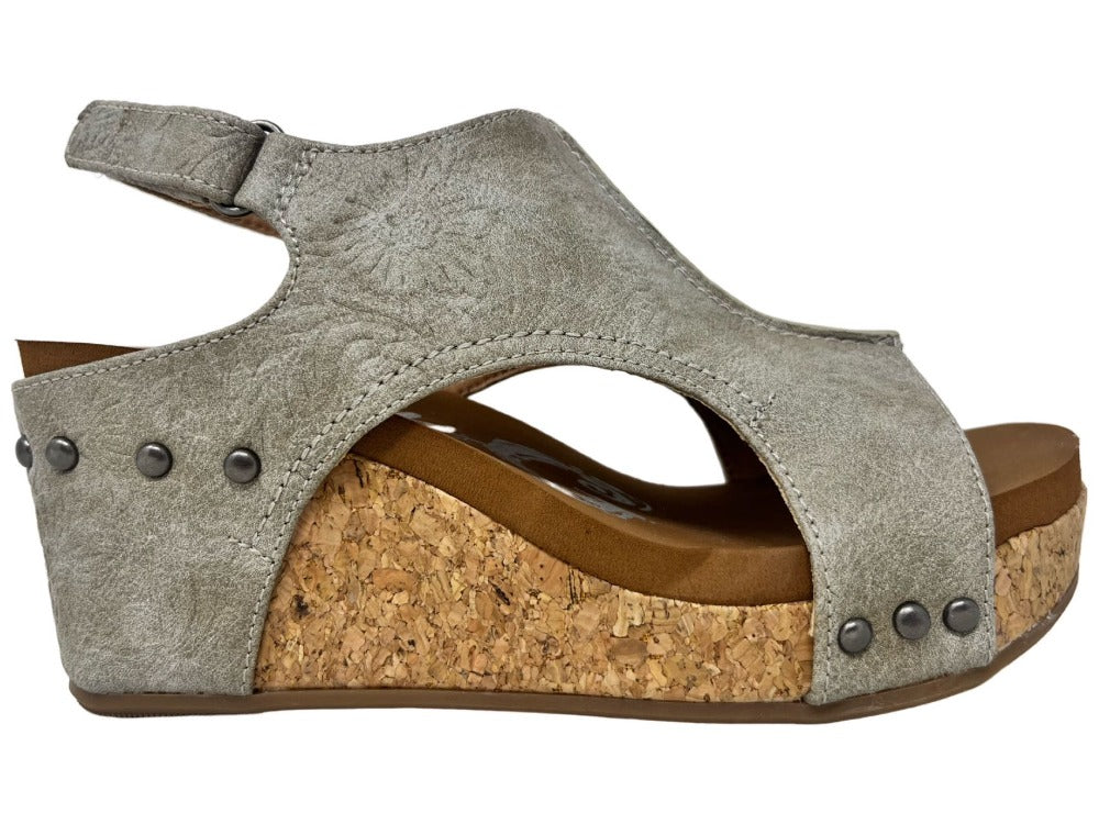 Very G Emily cork wedge shoe Shoes Very G