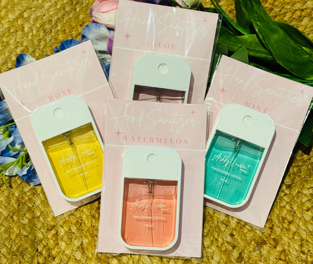 RESTOCKED - NEW SCENTS - Compact Scented Hand Sanitizer Spray