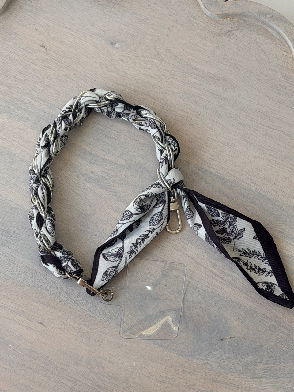 NEW COLORS ADDED Scarf phone case wrist wrap keychain/purse charm