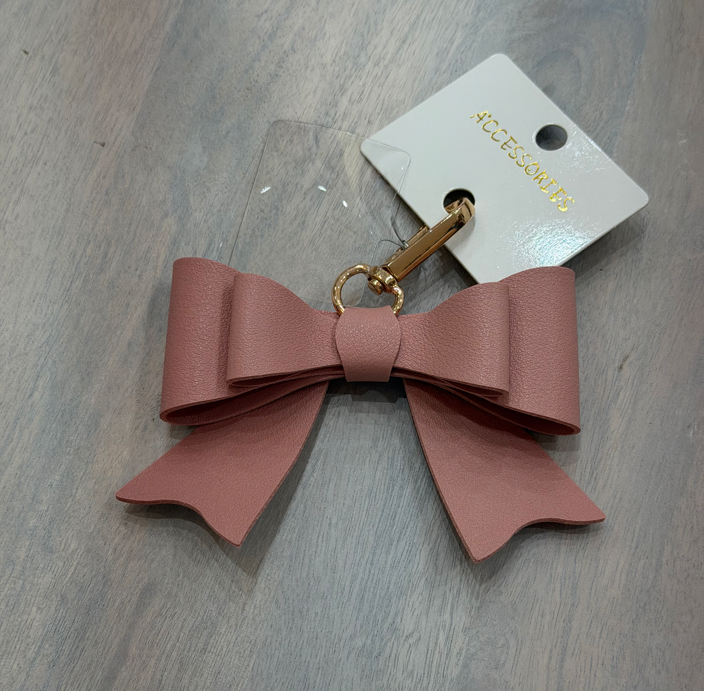 Bow phone keychain
