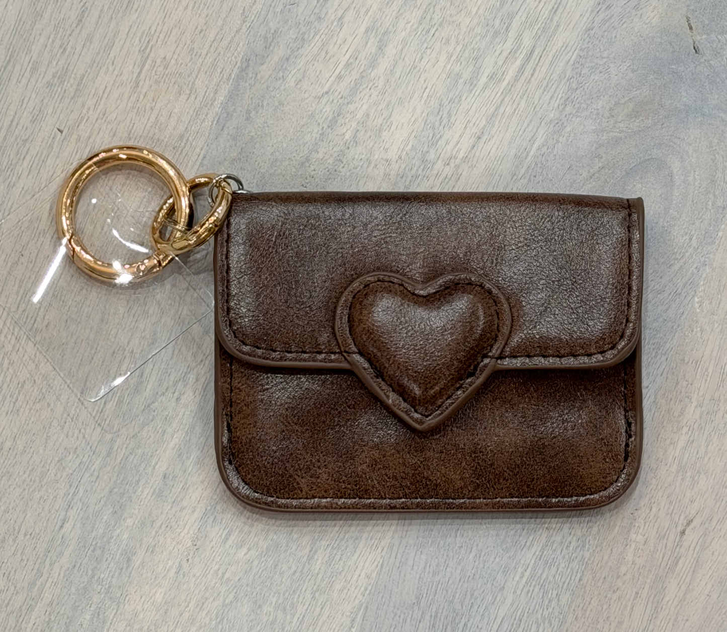 Heart credit card wallet