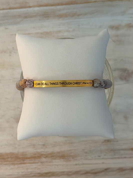 I can do all things through Christ bracelets