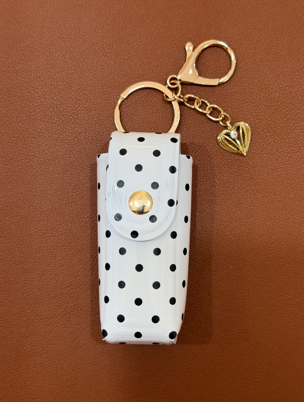 Lip balm/chapstick holder keychain (multiple styles)