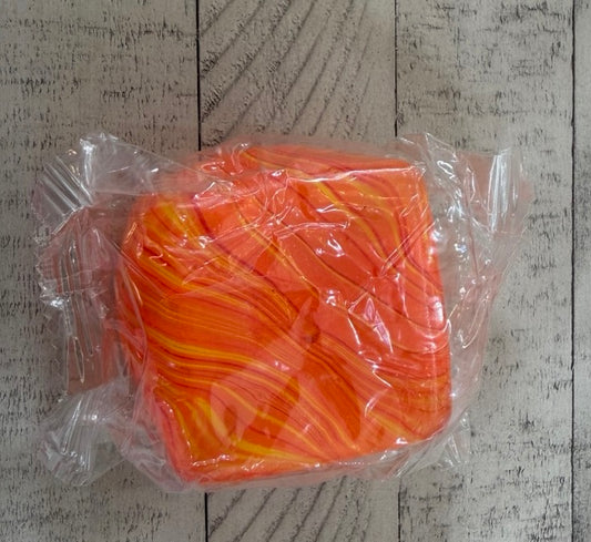Tie dye cube fidget toy