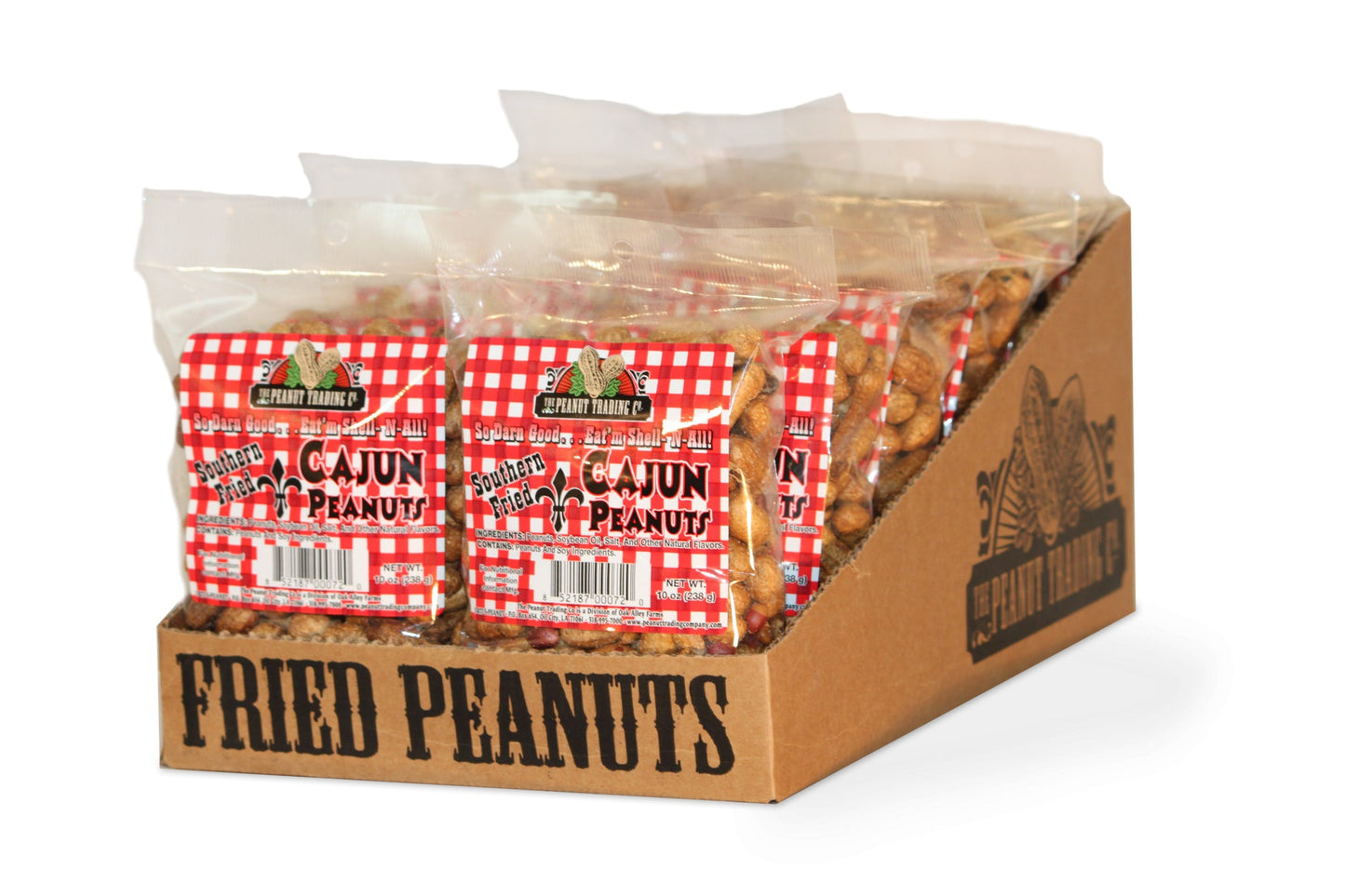 Cajun Gourmet Fried Peanuts Food Oak Alley Farms