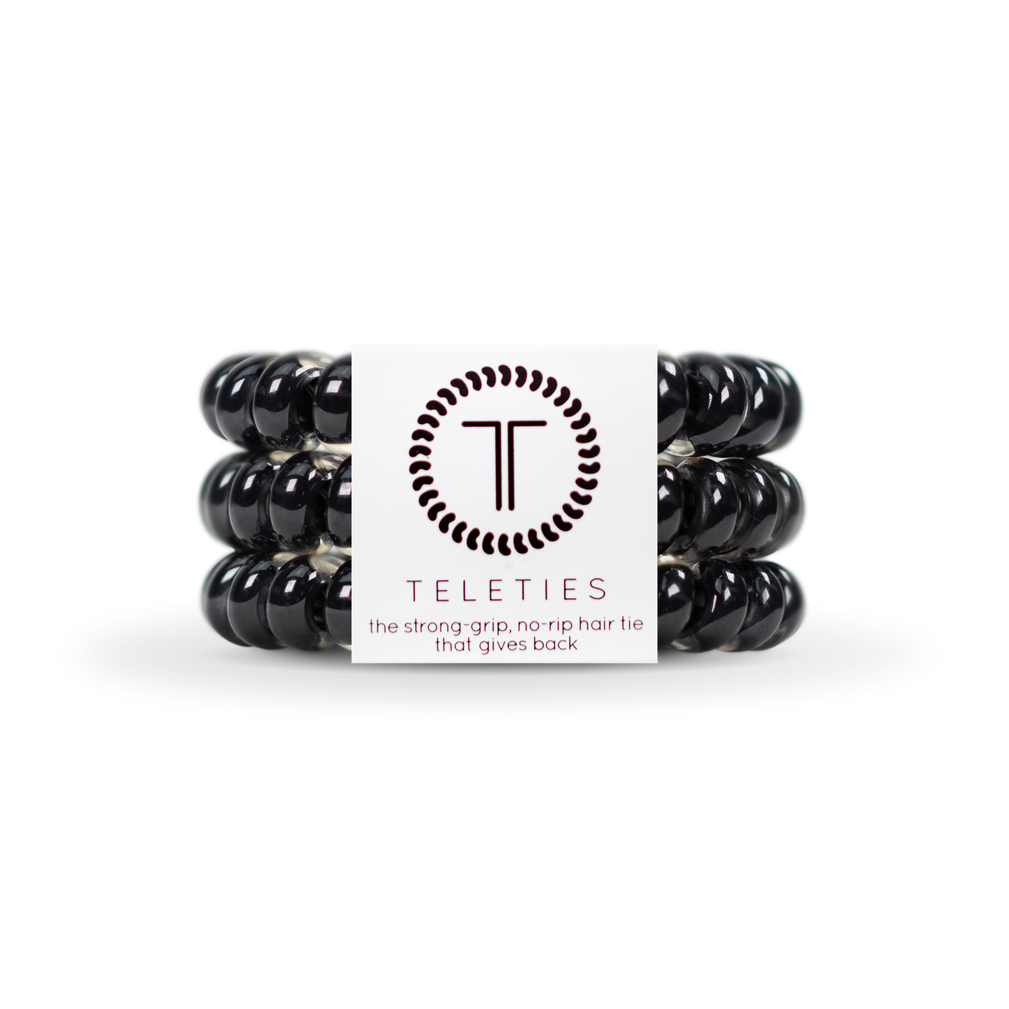 Teleties hair ties (double as a bracelet) Hair Accessories Teleties Large Jet Black