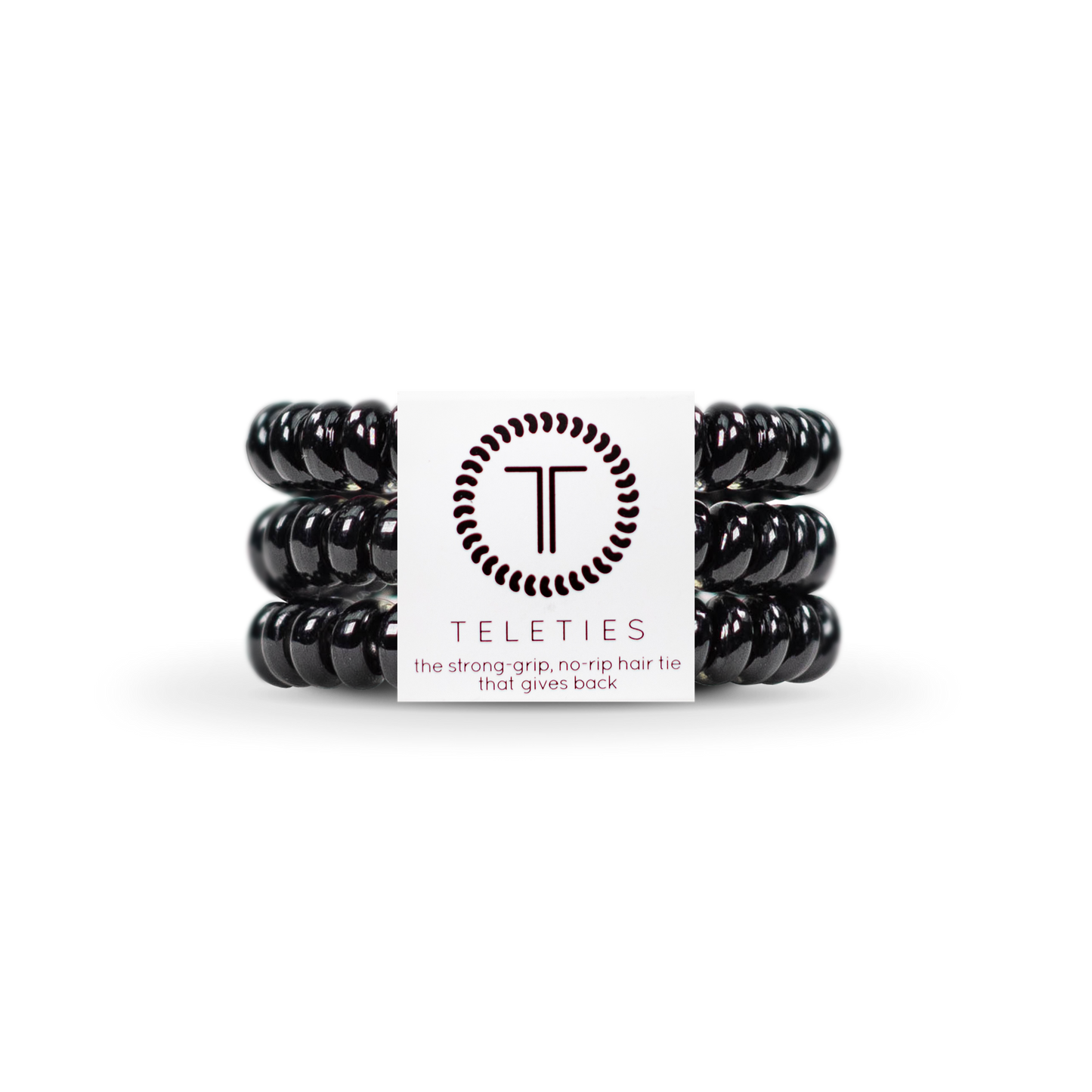 Teleties hair ties (double as a bracelet) Hair Accessories Teleties Small Jet Black