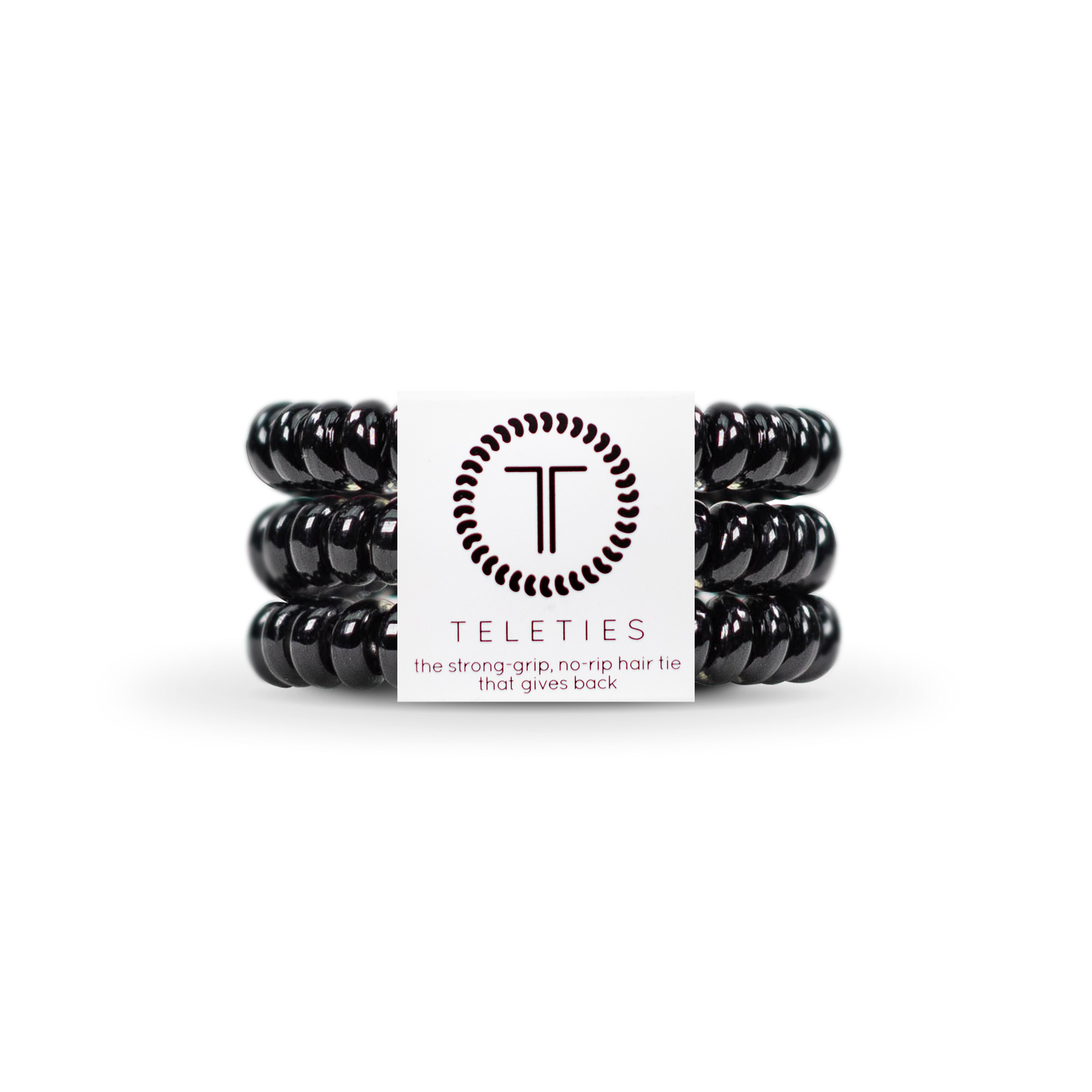 Teleties hair ties (double as a bracelet) Hair Accessories Teleties Small Jet Black