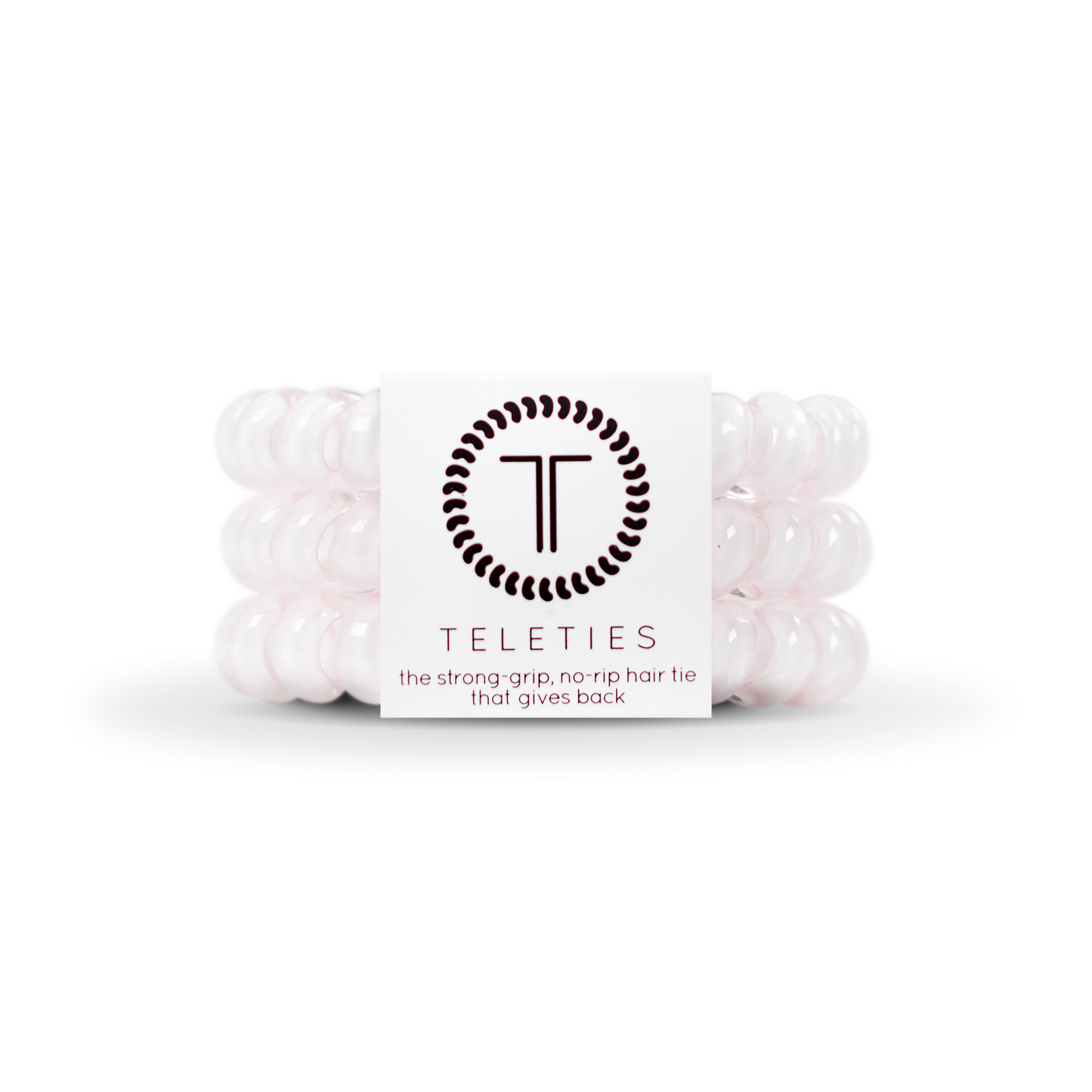 Teleties hair ties (double as a bracelet) Hair Accessories Teleties Large Rose Water Pink
