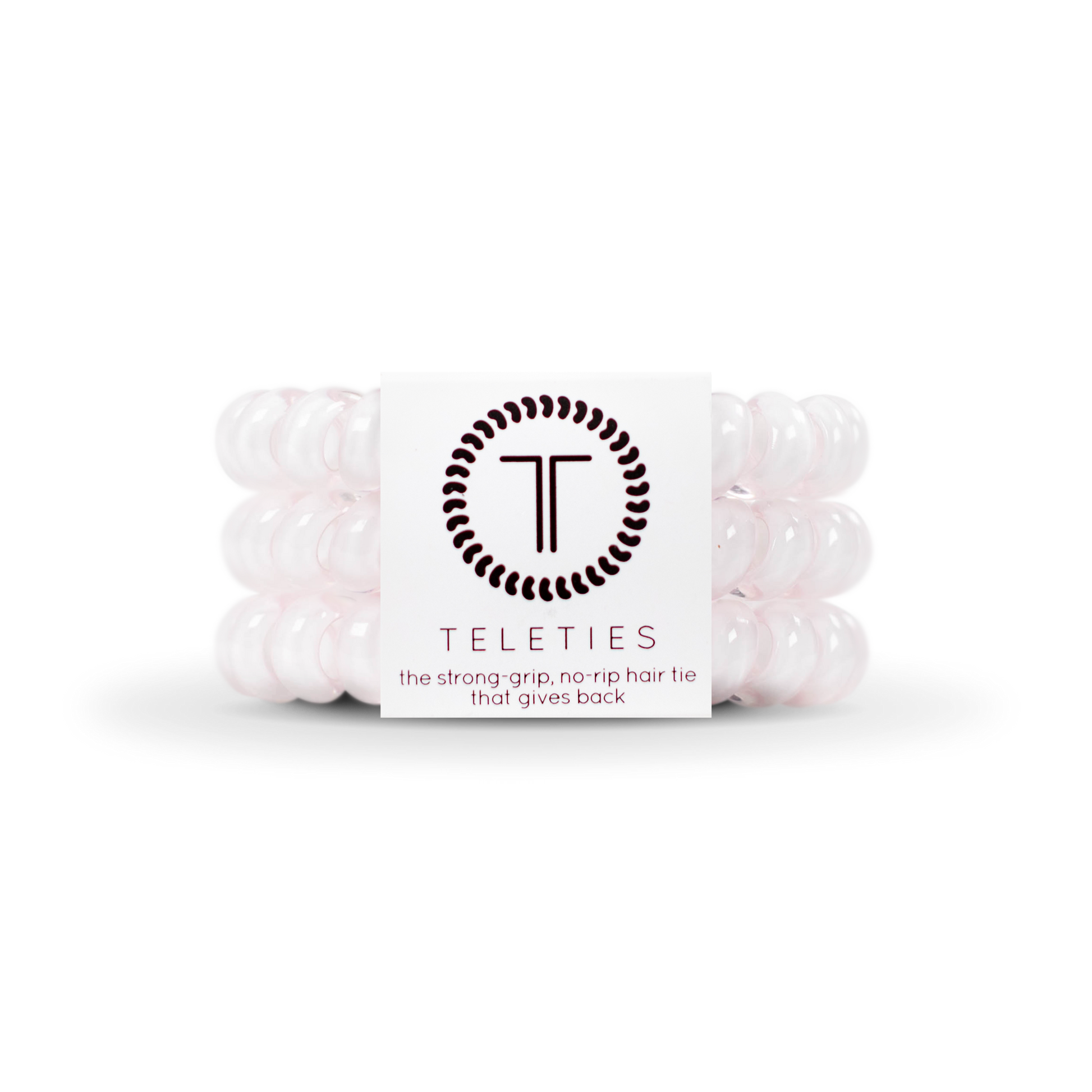 Teleties hair ties (double as a bracelet) Hair Accessories Teleties Large Rose Water Pink