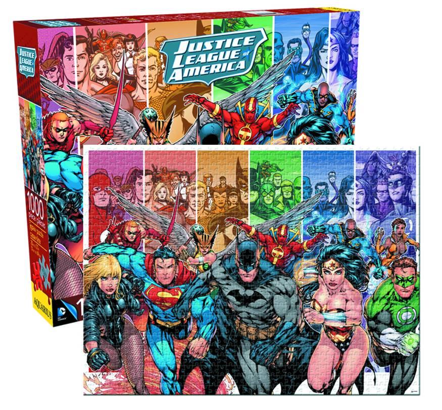 DC Comics Justice League of America Puzzle - 1,000-Piece Jigsaw Puzzle Gifts Ivy and Pearl Boutique