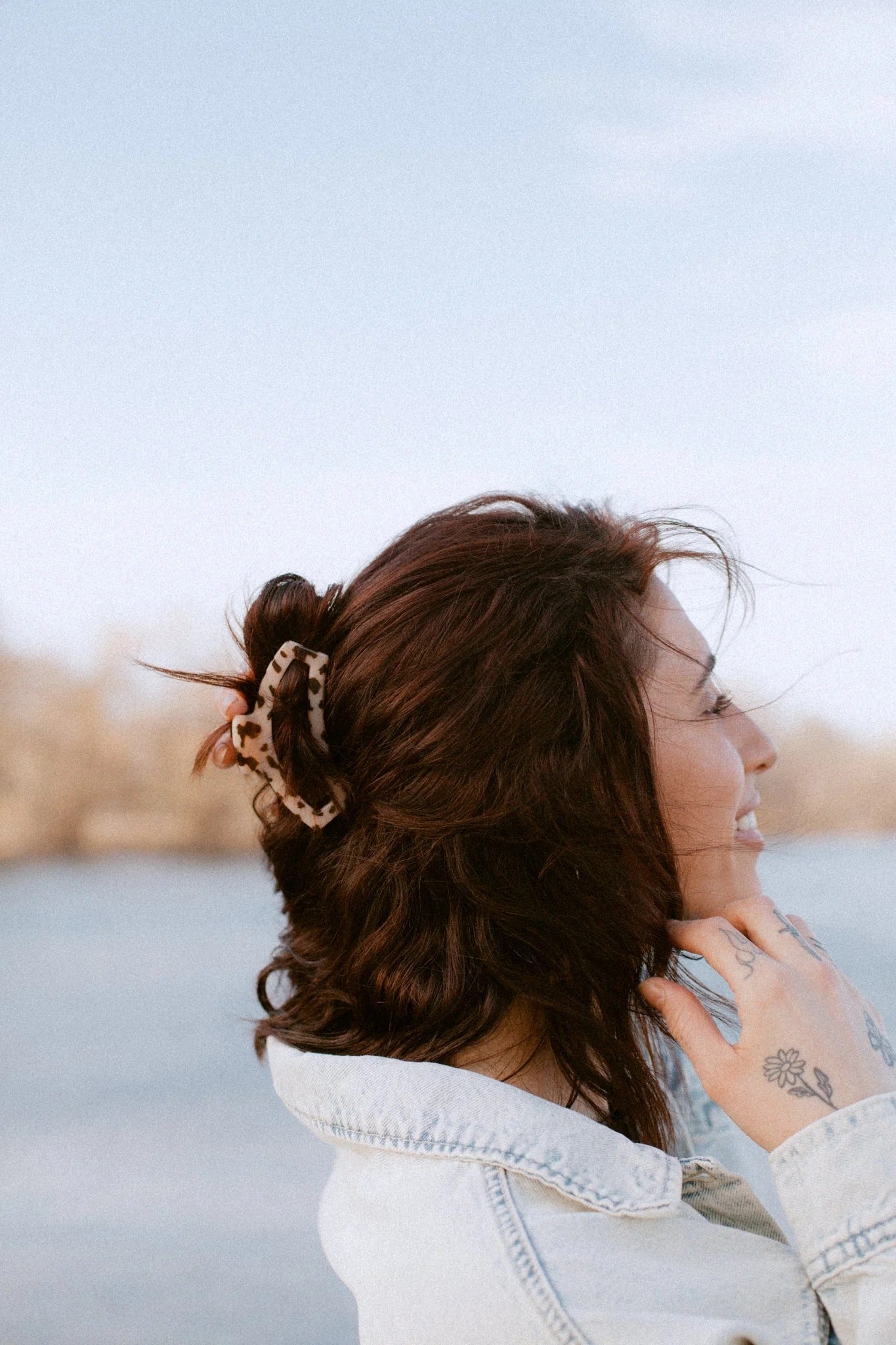 Teleties Open Medium Claw Hair Clip