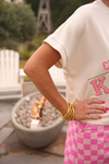 Classy Until Kickoff Luxe Top