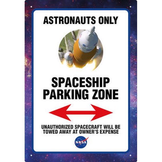NASA Astronaut Parking Zone Sign Gifts Ivy and Pearl Boutique
