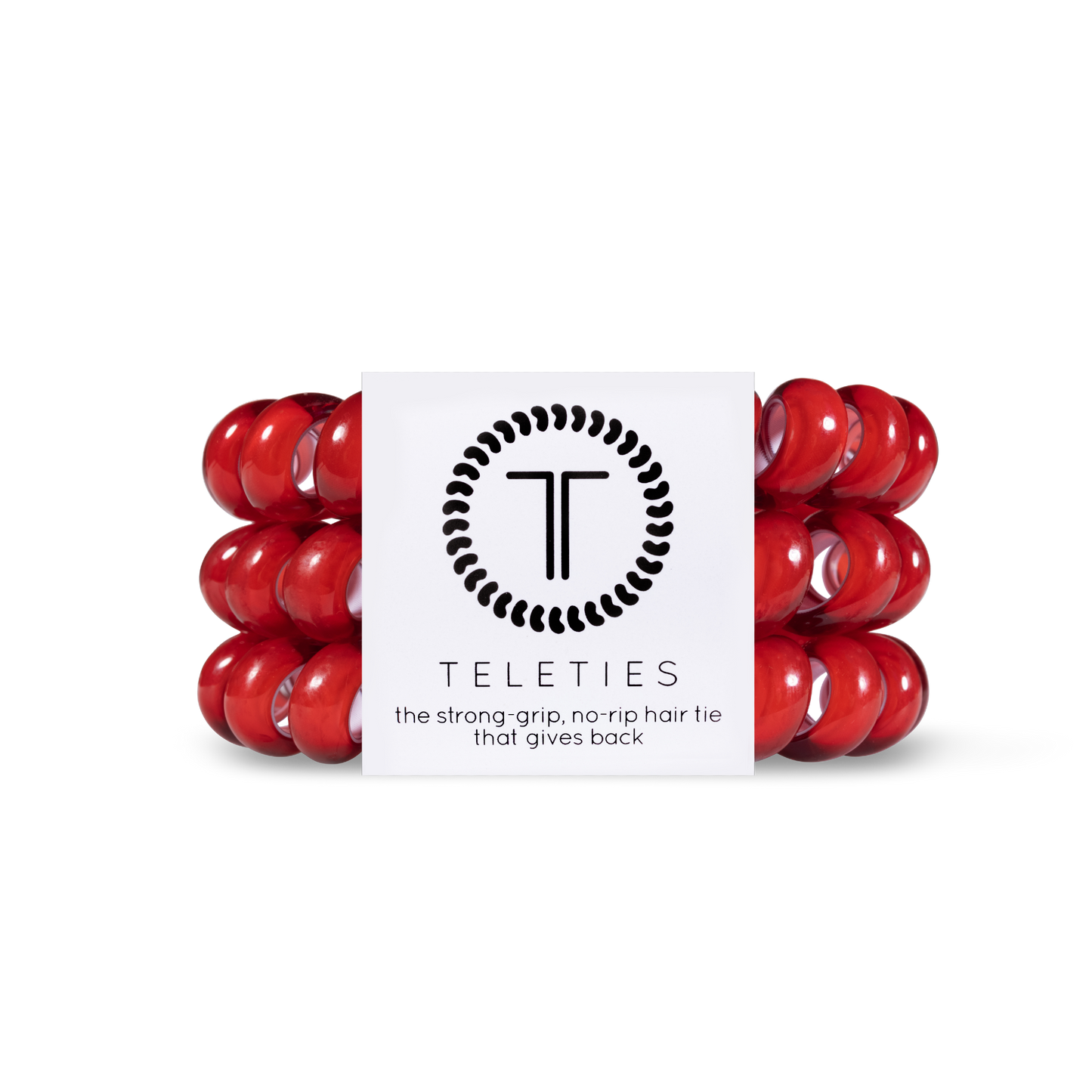 Teleties hair ties (double as a bracelet) Hair Accessories Teleties Large Scarlet Red
