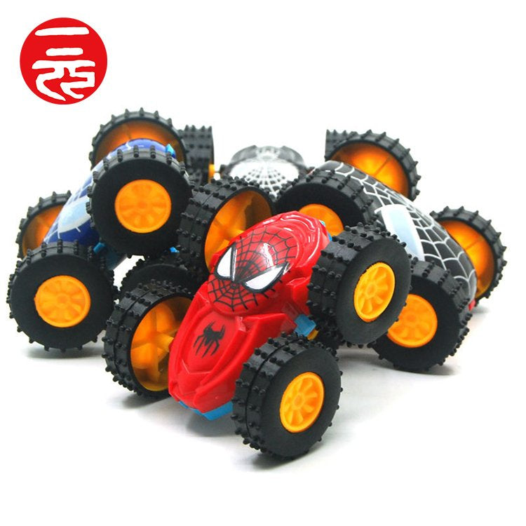 Spider-Man stunt car - Flips to roll on either side Gifts Ivy and Pearl Boutique