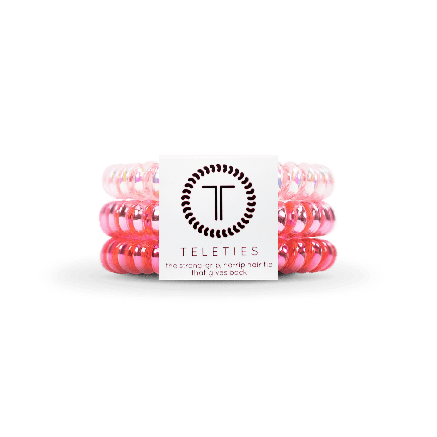 Teleties hair ties (double as a bracelet) Hair Accessories Teleties Small Think Pink