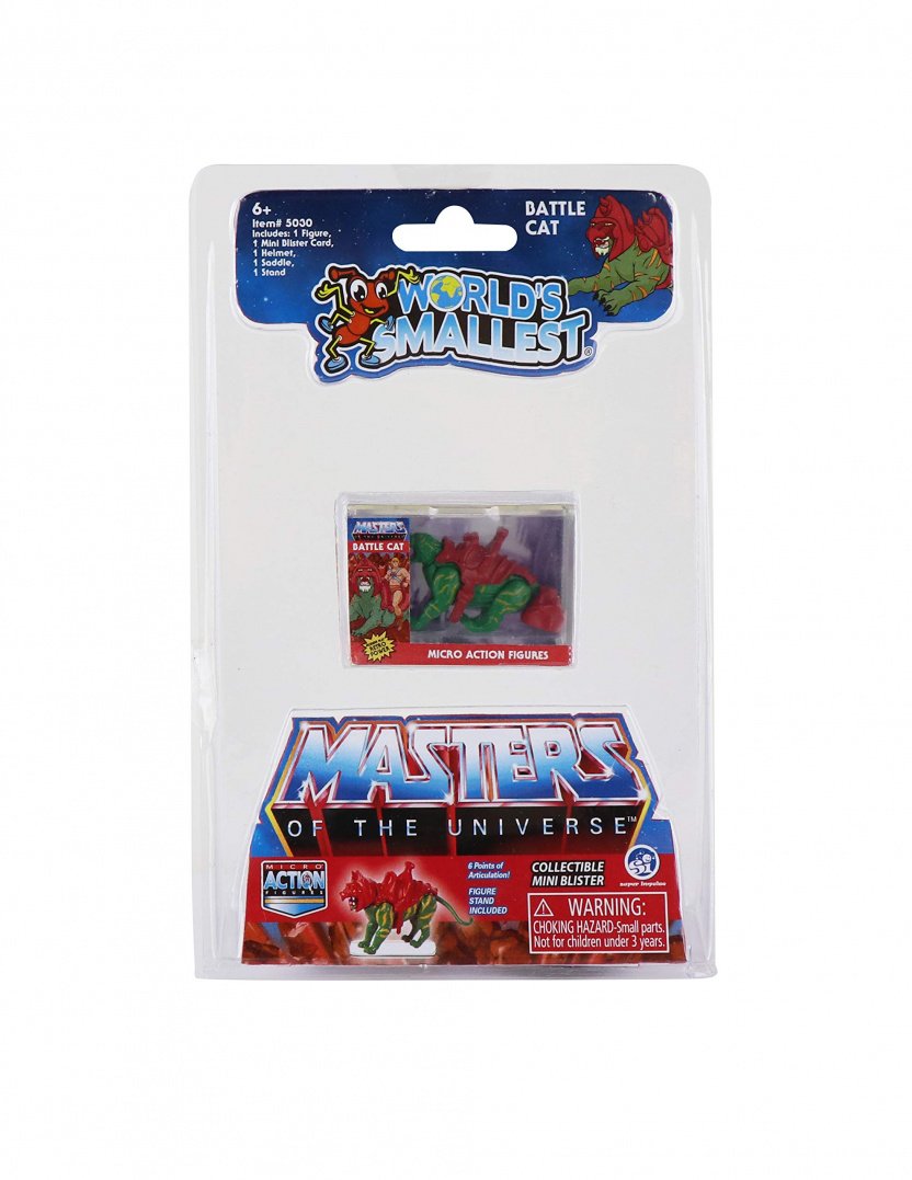 World's Smallest Masters of the Universe Battle Cat Mini-Figure Gifts Ivy and Pearl Boutique   