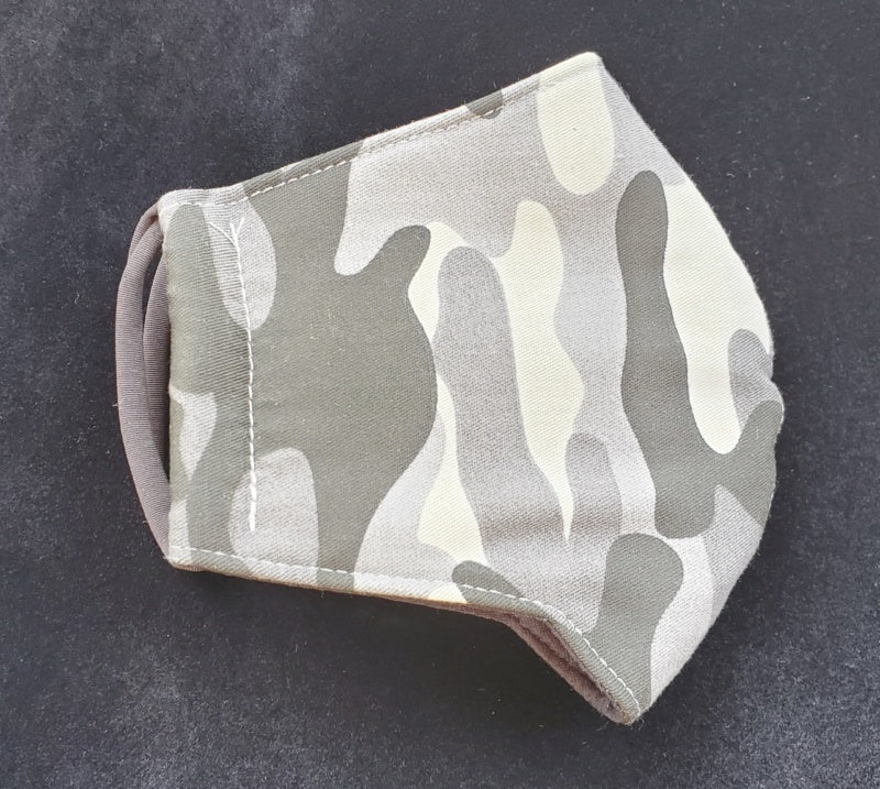 Men's Camo Face Mask Ivy and Pearl Boutique