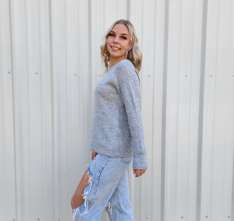 Soft and Cozy Be Cool Pullover sweater Ivy and Pearl Boutique