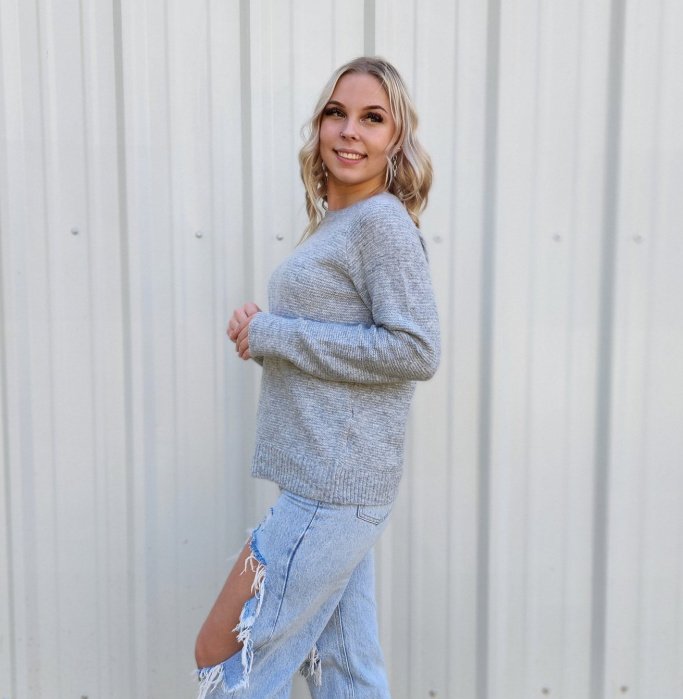 Soft and Cozy Be Cool Pullover sweater Ivy and Pearl Boutique