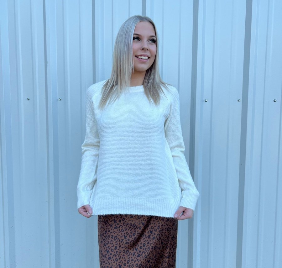 Soft and Cozy Be Cool Pullover sweater Ivy and Pearl Boutique
