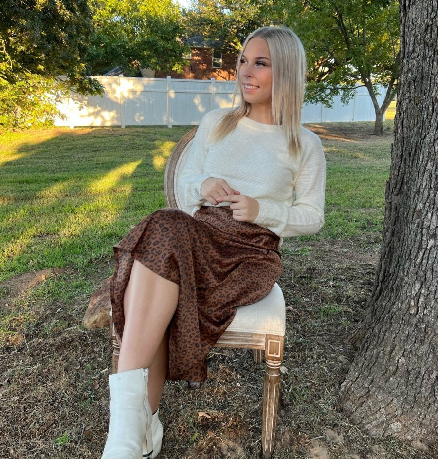 Soft and Cozy Be Cool Pullover sweater Ivy and Pearl Boutique