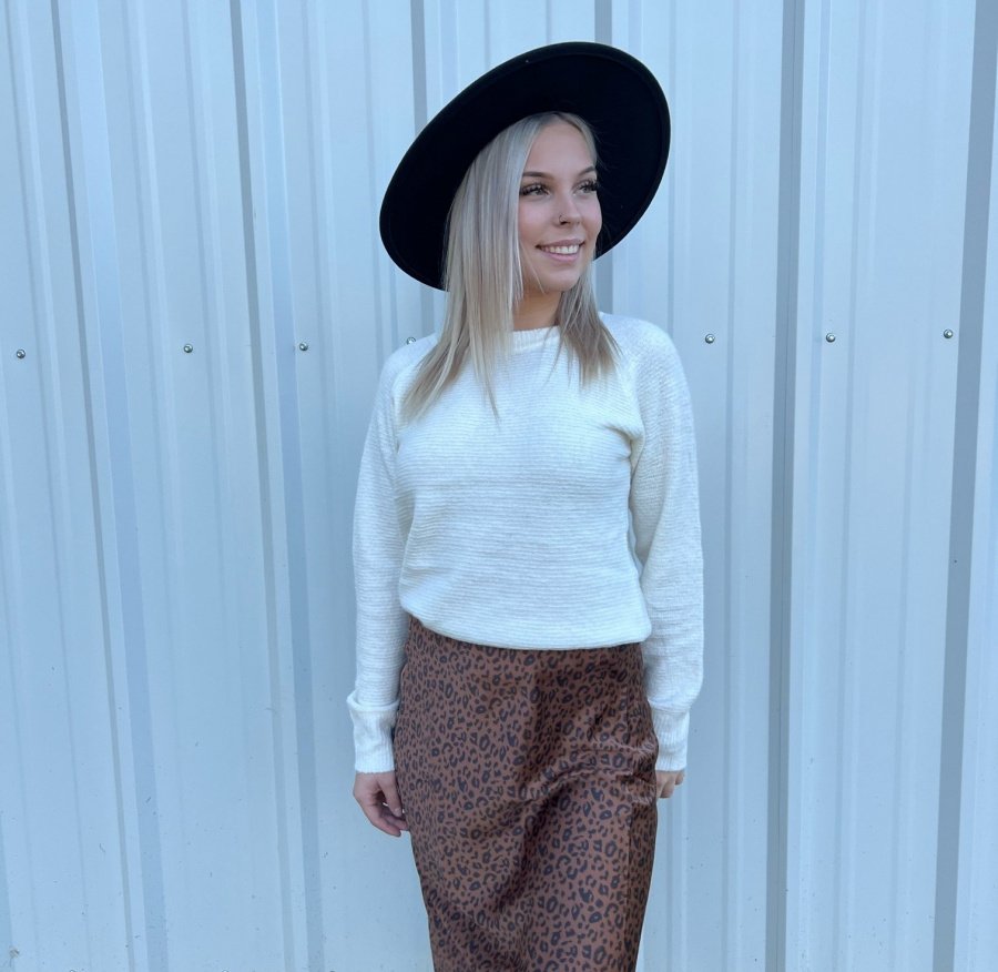 Soft and Cozy Be Cool Pullover sweater Ivy and Pearl Boutique