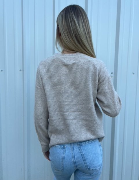 Soft and Cozy Be Cool Pullover sweater Ivy and Pearl Boutique