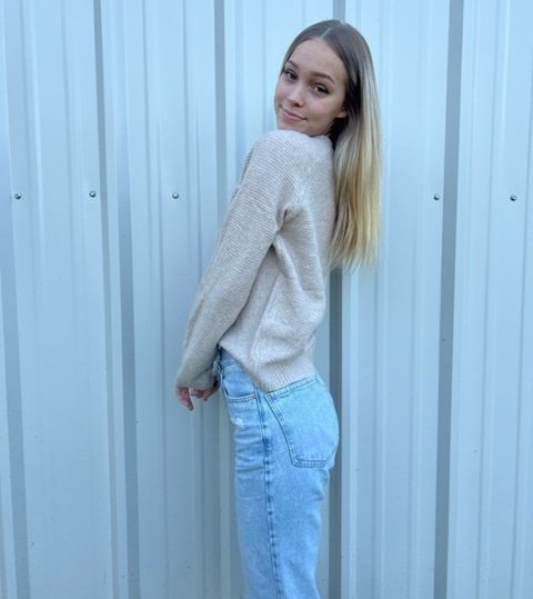 Soft and Cozy Be Cool Pullover sweater Ivy and Pearl Boutique