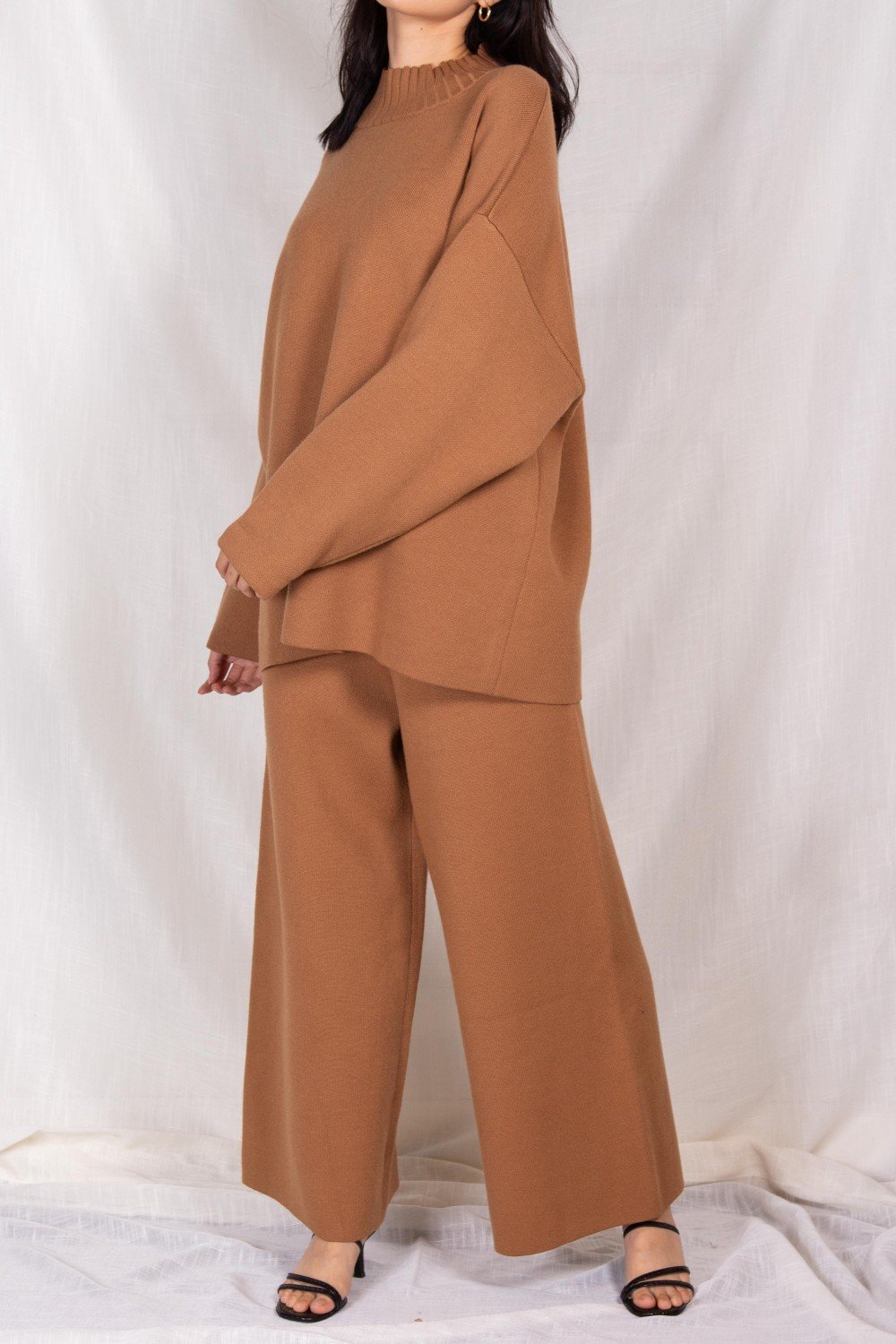 Elegant turtleneck sweater top Ivy and Pearl Boutique
