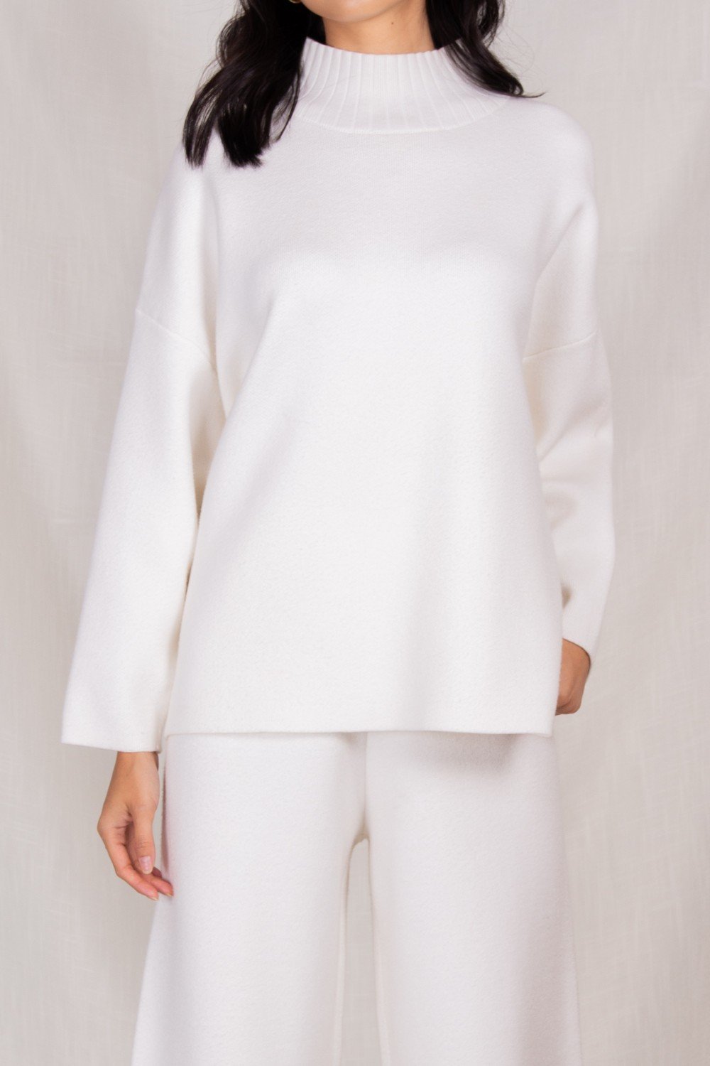 Elegant turtleneck sweater top Ivy and Pearl Boutique